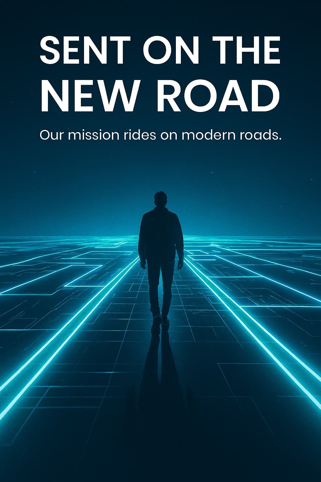 Man walking digiatal